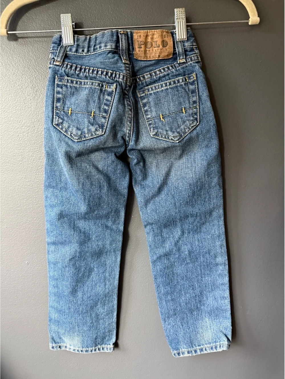 Polo Ralph Lauren Toddler Blue Denim Jeans Size 4T